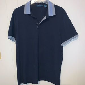 EUC Perry Ellis Polo Shirt Size L.